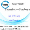 Shenzhen Port LCL Consolidatie Naar Surabaya